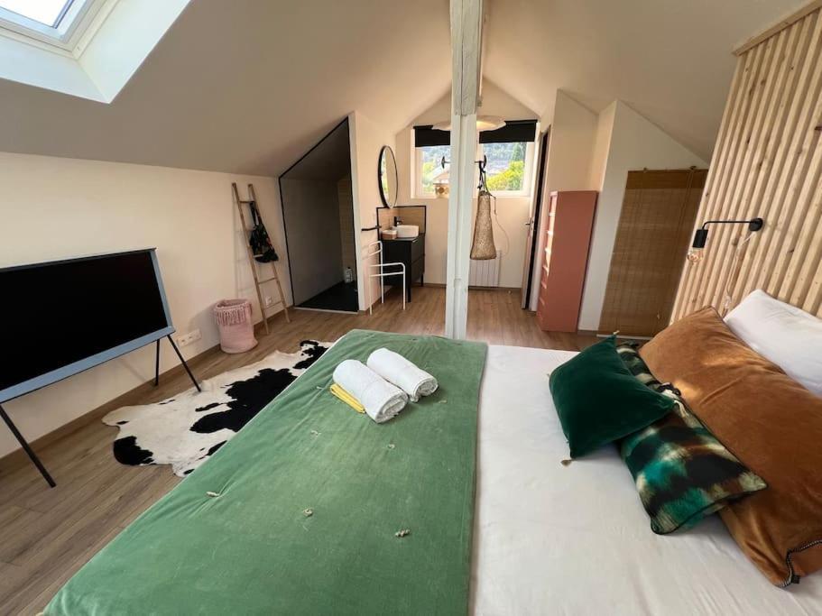 Les Deux Maisons - Little Green - Maison Cosy Proche Pistes Et Lac Gérardmer Eksteriør billede